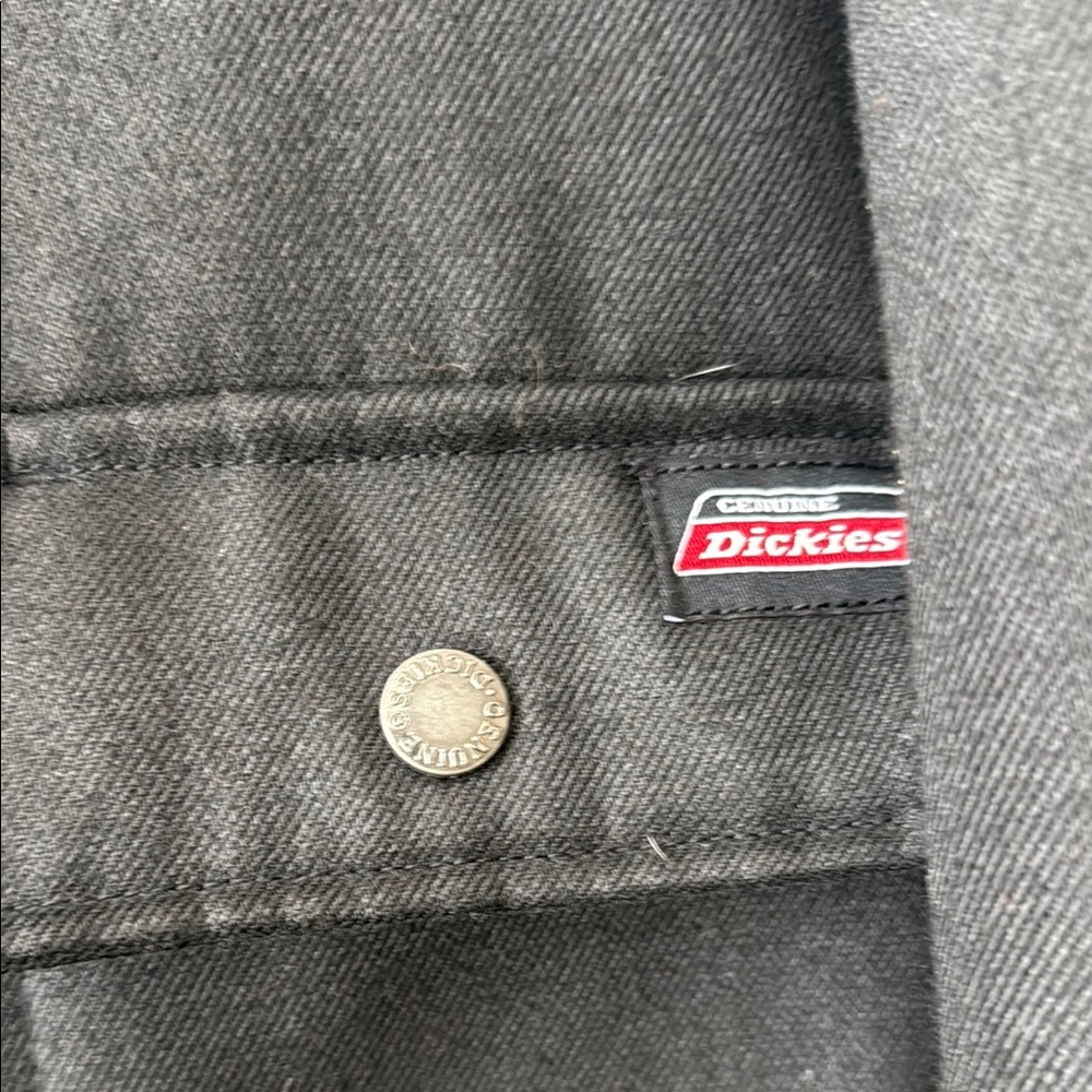 Dickies Men's Black Shirt Jacket. Thick 3X/ 54-56 - Picture 6 of 6